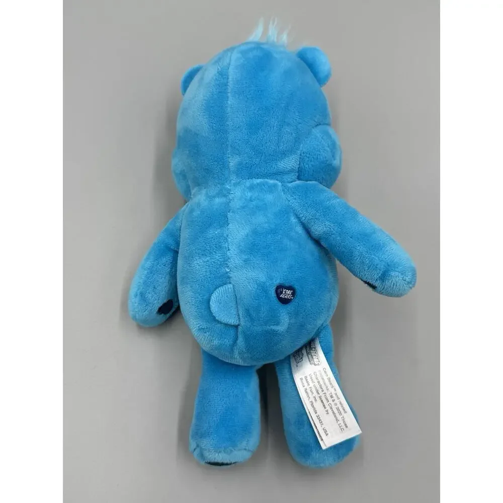 Care Bears Grumpy Bear Blue Plush Small 9” Stuffed Animal Basic Fun 2020